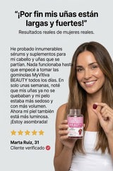 MyVitiva™ Gominolas de Belleza Cabello, Piel y Uñas